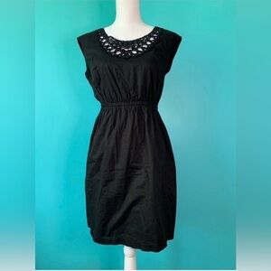Mossimo Women’s Black Small Dress Lace Crochet